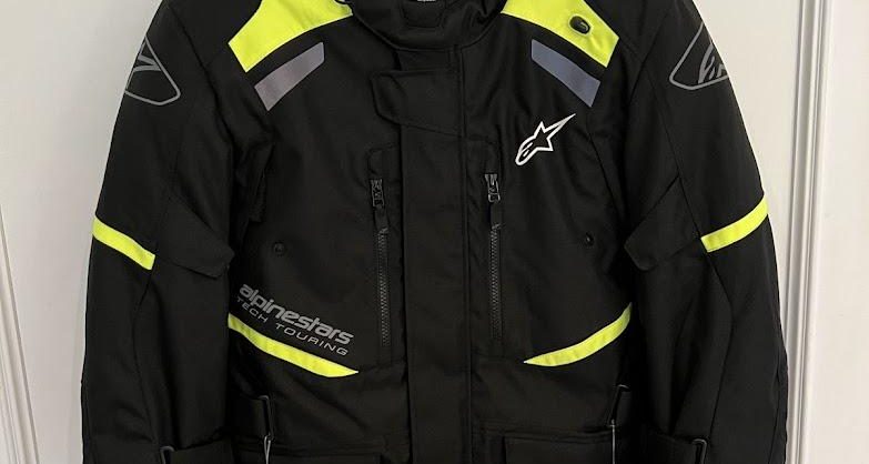 Alpinestars Andes V3 Drystar Jacket Black/Yellow Fluo M