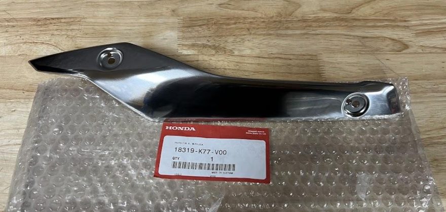 Honda SH125 2017-2020 Exhaust Protector Metal Shield