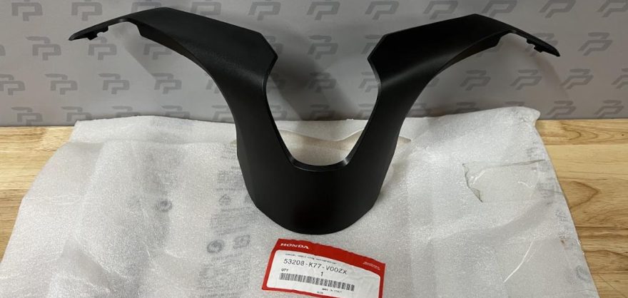 Honda SH125 2017-19 Handlebar Cover Mat Grey