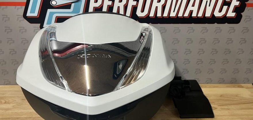 Genuine Honda SH125 22-23 35L Top Box In Mat Pearl Cool White