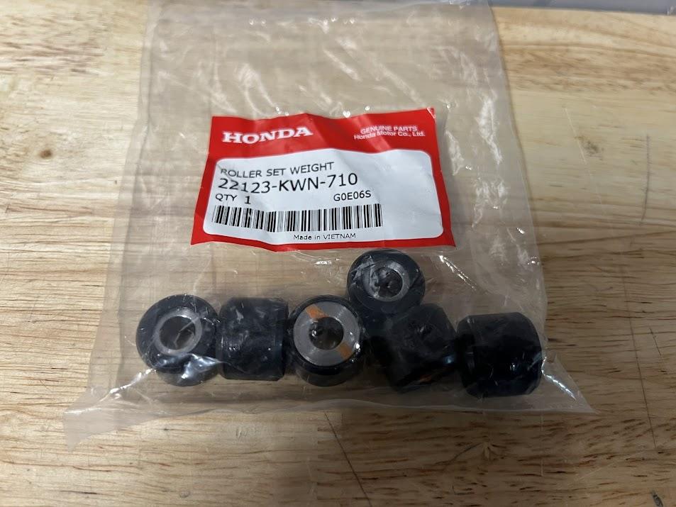 Genuine Honda ANC125 SH Mode 2014-2016 Variator Weights (6)