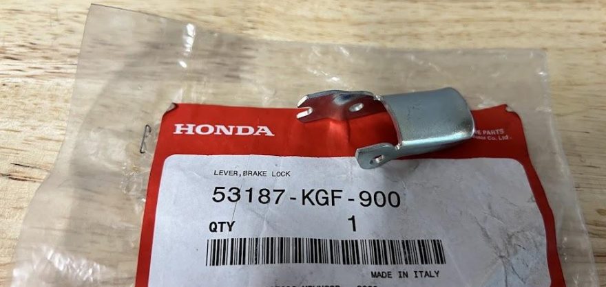 New Old Stock Honda Dylan,PES, Arobase 125 Brake Lever Lock