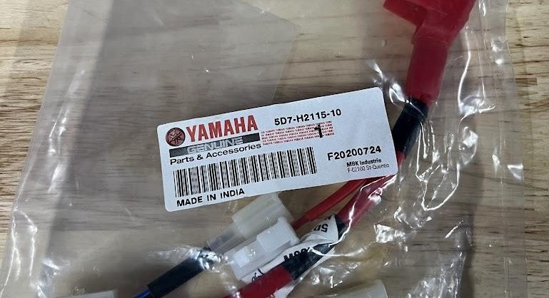 Genuine Yamaha MT125 14-19 Positive Battery Lead
