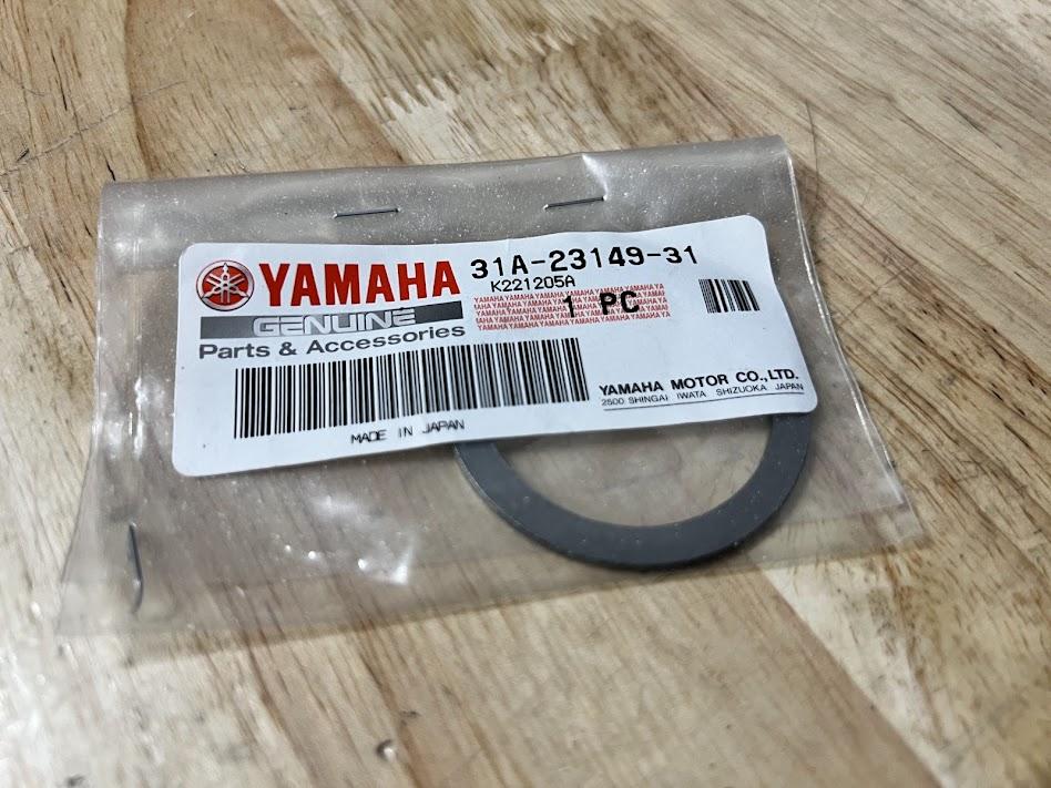 New Old Stock – Genuine Yamaha Front Fork Washer