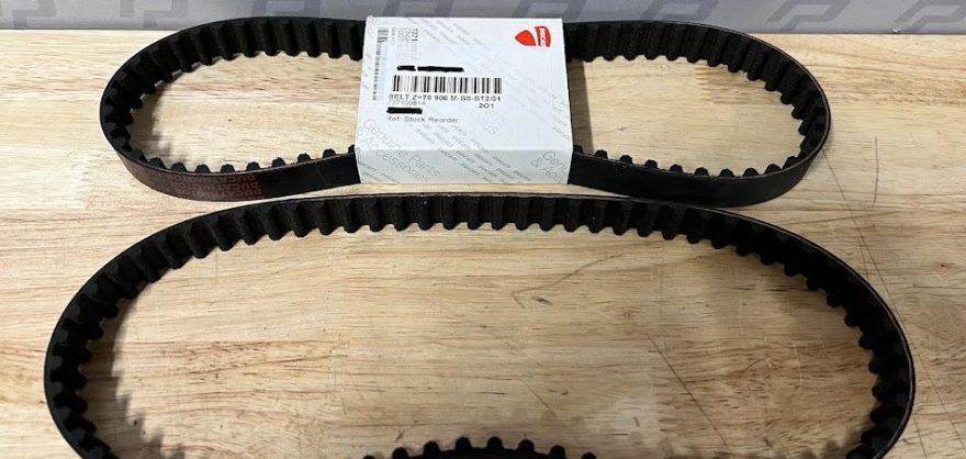 Pair Of Genuine Timing Belts Ducati Monster 900 Supersport 900