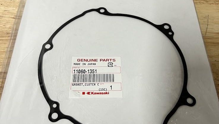 NOS-Genuine Kawasaki KX 1251994-2002 Outer Clutch Cover Gasket