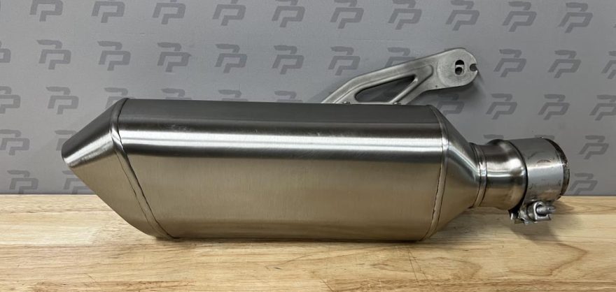 OEM BMW S1000RR 2019-25, S1000R 2021-25 Standard Exhaust Silencer