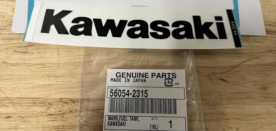 Cheapest Genuine Kawasaki ZX6-R ZX10-R 2018-2026 Fuel Tank Sticker