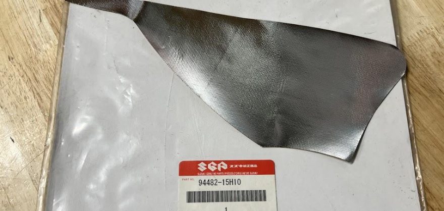Genuine Suzuki GXS1300R Hayabusa 2008-2020 LH Lower Heat Shield