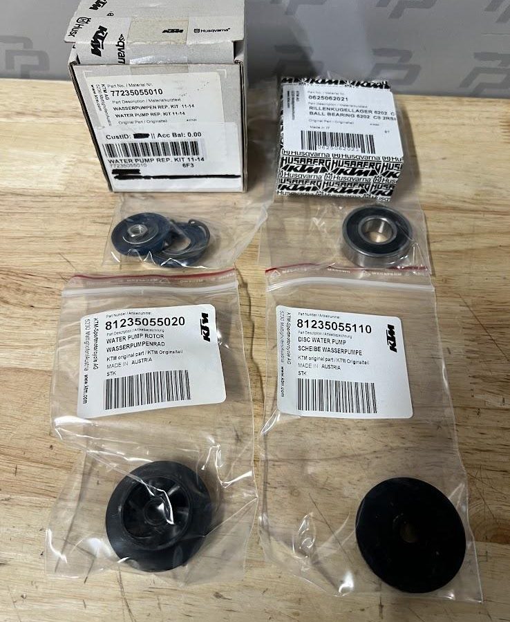 OEM Husqvarna FE250/350 FC250/350 2013-2016 Water Pump Repair Kit
