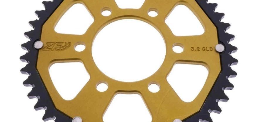 ZF Gold Black Dual 48 Teeth / 428 Rear Sprocket Honda CB125 R 2018-2025