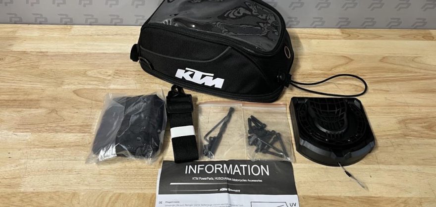 KTM PowerParts 125 390 790 890 Duke 2017-2023 Tank Bag Kit 5-9L
