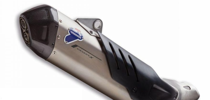 Ducati Desert X (23-25)Termignoni Titanium Racing Exhaust Silencer