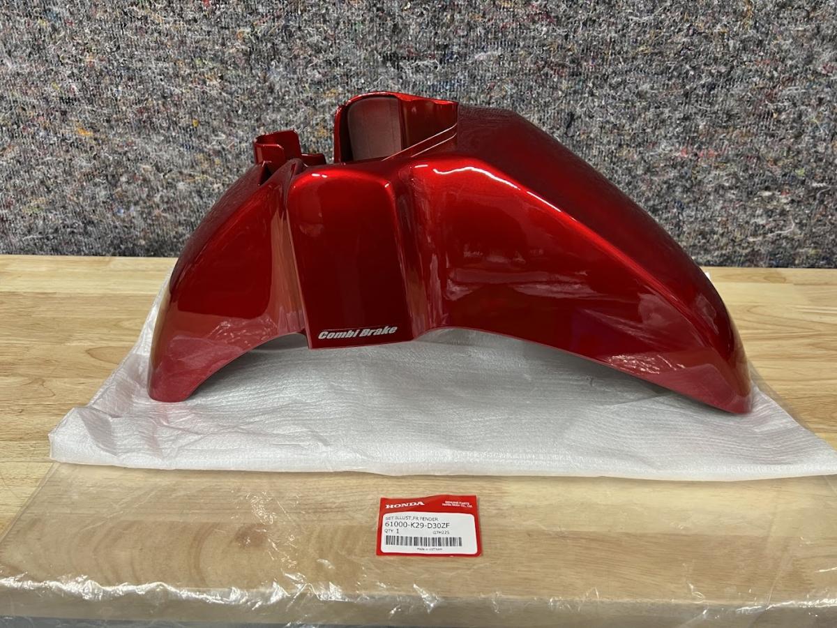 Honda SH Mode 125 2015-2016 Red Front Fender